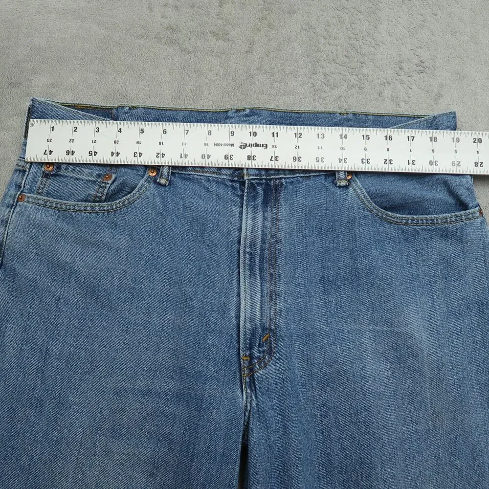 Levi's 550 Jeans Mens Size 40x30 (38x30 Actual) Blue Relaxed Tapered Denim